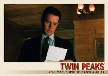 2018 Rittenhouse Twin Peaks #7 Zen, or the Skill to Catch a Killer Front