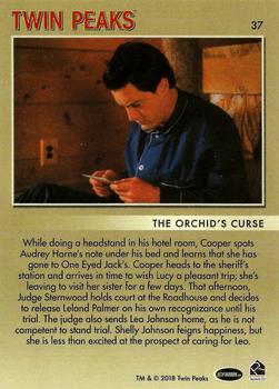 2018 Rittenhouse Twin Peaks #37 The Orchid's Curse Back