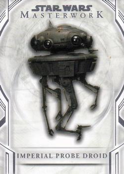 2018 Topps Star Wars Masterwork #30 Imperial Probe Droid Front