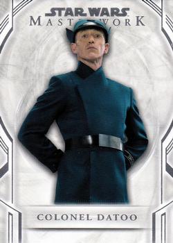 2018 Topps Star Wars Masterwork #68 Colonel Datoo Front