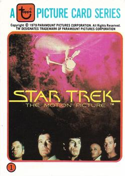 1979 Topps Rainbo Star Trek: The Motion Picture #1 Checklist Front