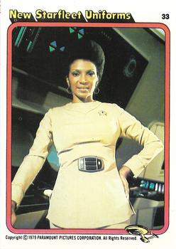 1979 Topps Rainbo Star Trek: The Motion Picture #33 New Starfleet Uniforms Front