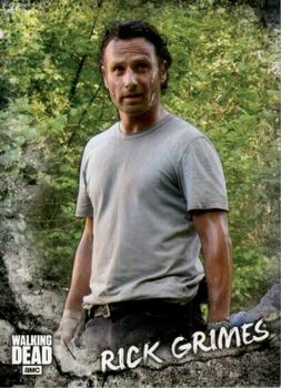 2018 Topps The Walking Dead Road to Alexandria - Characters #C-1 Rick Grimes Front