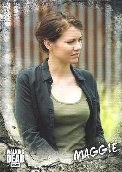 2018 Topps The Walking Dead Road to Alexandria - Characters #C-11 Maggie Front