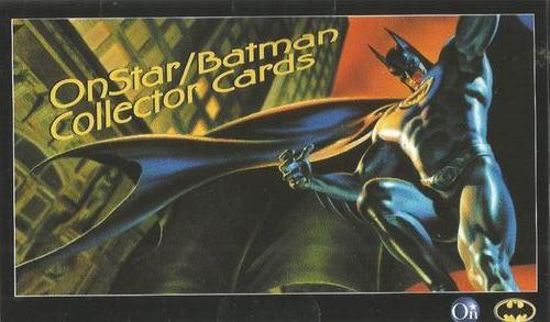 2002 OnStar Batman Collector Cards #NNO OnStar/Batman Collector Cards Front