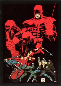1993 Triton Comics & Cards Daredevil Promos #2 John Romita Jr. / Al Williamson Front