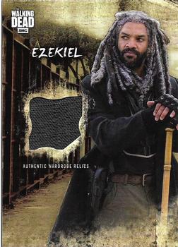 2018 Topps The Walking Dead Road to Alexandria - Costume Relics #R-KE Ezekiel Front