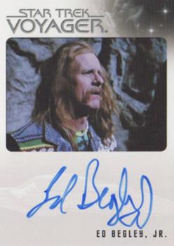 2015 Rittenhouse Star Trek: Voyager: Heroes and Villains - Autographs #NNO Ed Begley Jr. Front