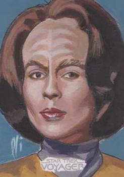 2015 Rittenhouse Star Trek: Voyager: Heroes and Villains - Sketches #NNO Lee Lightfoot Front