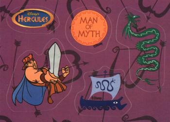 1997 Skybox Disney Hercules - Stickers #1 Man of Myth Front