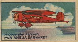 1933 Aeroplane Series (R5) #NNO Across The Atlantic With Amelia Earhardt Front
