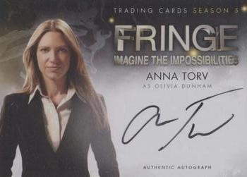 2016 Cryptozoic Fringe Season 5 - Autographs #A1 Anna Torv Front