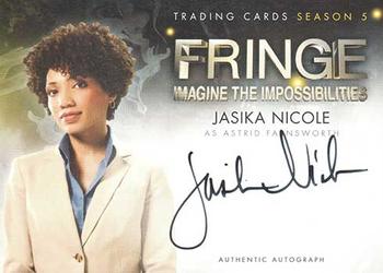 2016 Cryptozoic Fringe Season 5 - Autographs #A4 Jasika Nicole Front