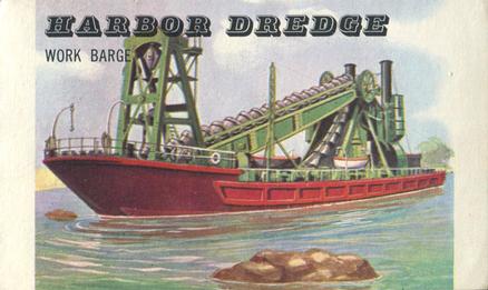 1955 Doeskin Rails & Sails (F378) #182 Harbor Dredge Front