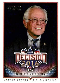 2016 Decision 2016 - Promo #P3 Bernie Sanders Front