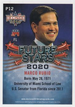2016 Decision 2016 - Promo #P12 Marco Rubio Back