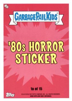 2018 Topps Garbage Pail Kids: Oh, the Horror-ible! #1a Pin Ed Back