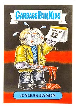 2018 Topps Garbage Pail Kids: Oh, the Horror-ible! #7a Joyless Jason Front
