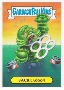 2018 Topps Garbage Pail Kids: Oh, the Horror-ible! #10a Jack Lagoon Front