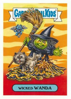 2018 Topps Garbage Pail Kids: Oh, the Horror-ible! #15a Wicked Wanda Front