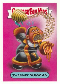 2018 Topps Garbage Pail Kids: Oh, the Horror-ible! #1b Swarmin' Norman Front