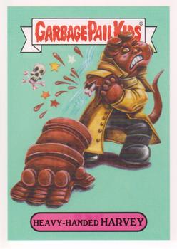 2018 Topps Garbage Pail Kids: Oh, the Horror-ible! #2a Heavy-Handed Harvey Front