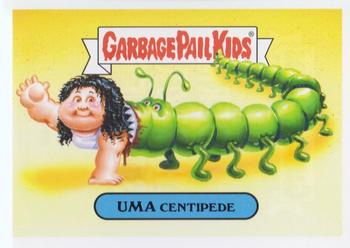 2018 Topps Garbage Pail Kids: Oh, the Horror-ible! #12a Uma Centipede Front