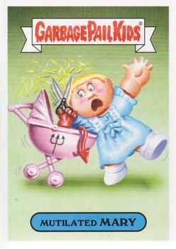 2018 Topps Garbage Pail Kids: Oh, the Horror-ible! #3b Mutilated Mary Front