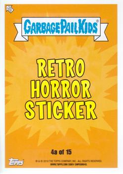 2018 Topps Garbage Pail Kids: Oh, the Horror-ible! #4a More Tisha Back