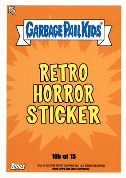 2018 Topps Garbage Pail Kids: Oh, the Horror-ible! #10b Amity Bill Back