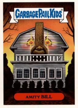 2018 Topps Garbage Pail Kids: Oh, the Horror-ible! #10b Amity Bill Front