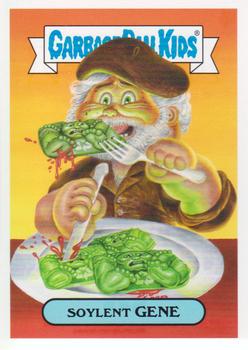 2018 Topps Garbage Pail Kids: Oh, the Horror-ible! #9a Soylent Gene Front