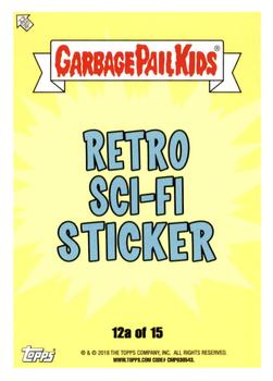 2018 Topps Garbage Pail Kids: Oh, the Horror-ible! #12a Saucy Sammy Back