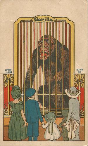 1922 Great American Circus (D40) #NNO Gorilla Front