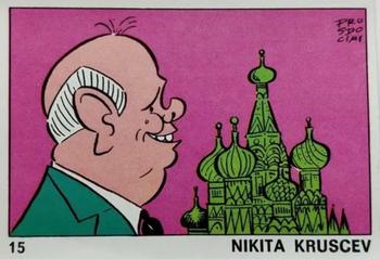1973 Panini OK VIP #15 Nikita Khrushchev Front