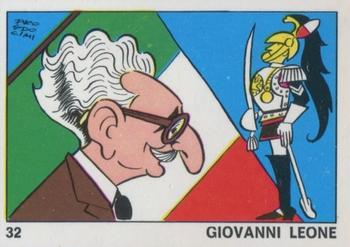1973 Panini OK VIP #32 Giovanni Leone Front
