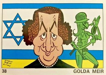 1973 Panini OK VIP #38 Golda Meir Front