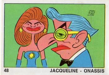 1973 Panini OK VIP #48 Jacqueline / Onassis Front