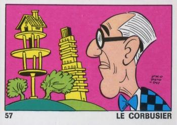 1973 Panini OK VIP #57 Le Corbusier Front