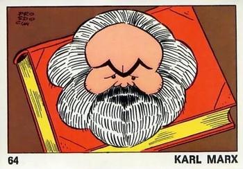 1973 Panini OK VIP #64 Karl Marx Front