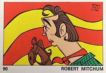 1973 Panini OK VIP #90 Robert Mitchum Front