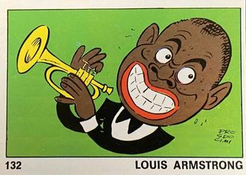 1973 Panini OK VIP #132 Louis Armstrong Front