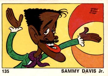 1973 Panini OK VIP #135 Sammy Davis Jr. Front