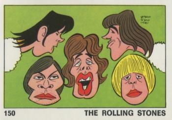 1973 Panini OK VIP #150 The Rolling Stones Front