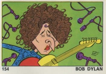1973 Panini OK VIP #154 Bob Dylan Front