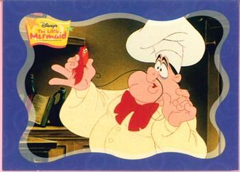 1997 Upper Deck The Little Mermaid #30 Louie the Chef Front