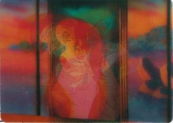 1997 Upper Deck The Little Mermaid - Motion Cards #L3 Ariel Brushing Her Hair Front