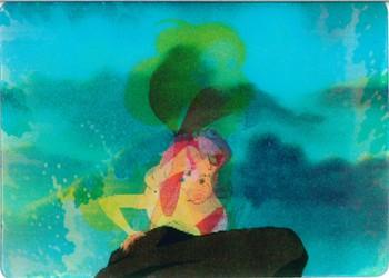 1997 Upper Deck The Little Mermaid - Motion Cards #L5 Ariel On a Rock Front