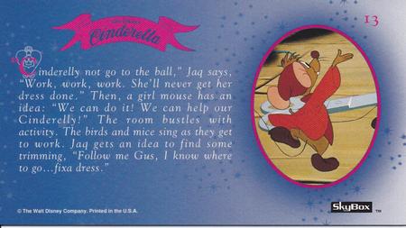 1995 SkyBox Cinderella Limited Edition #13 