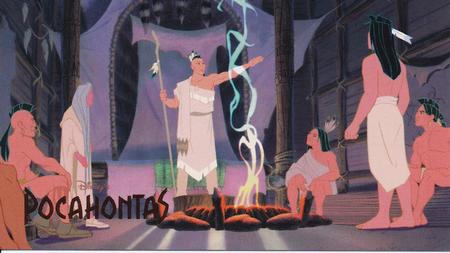 1995 SkyBox Pocahontas Limited Edition Widevision Set #13 Frightening Images Front